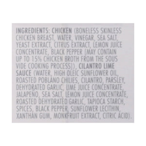 Kevins Natural Chicken Cilantro Lime 4/16 Oz [UNFI #52432]