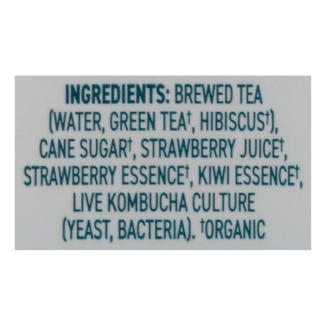 Brew Dr Kombucha Strawberry Fields 12/14 Oz [UNFI #21380]