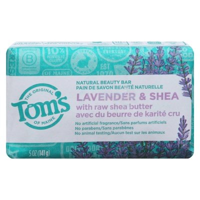 Toms Of Maine Lavender,Tea Tree,Beauty Bar 6/5 Oz [UNFI #17809] T