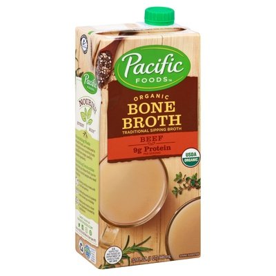 Pacific Foods Beef Bone Broth 12/32 Oz [UNFI #17072]