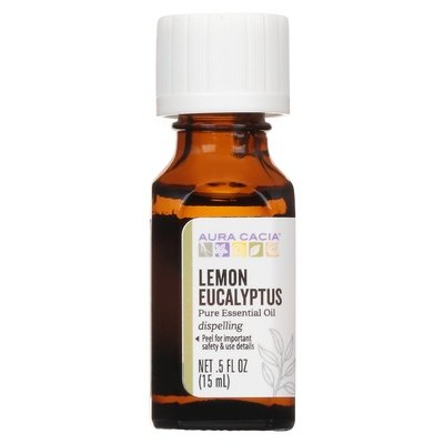 Aura Cacia Eucalyptus Lemon .5 Oz [UNFI #55295] T