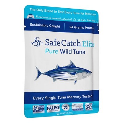 Safe Catch Elite Wild Tuna Single Serve Pouch 12/3 Oz [UNFI #21523]