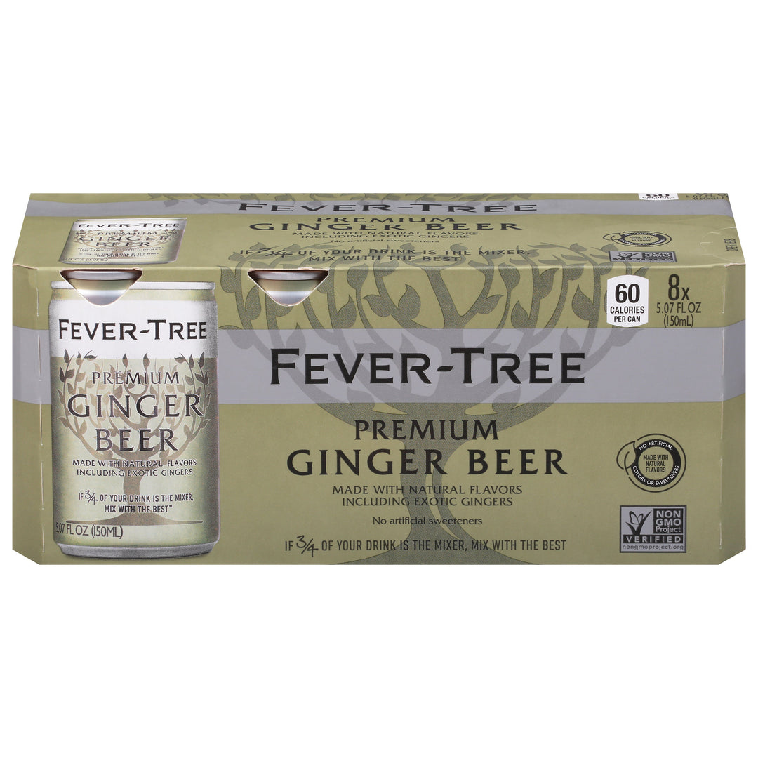 Fever-Tree Ginger Beer Cans 3/8/5.07 OZ [UNFI #75512] T