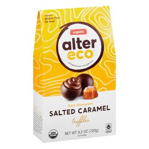Alter Eco Truffle Dark,Sea Salt Crml 10 Pk 8/4.2 Oz [UNFI #31231]