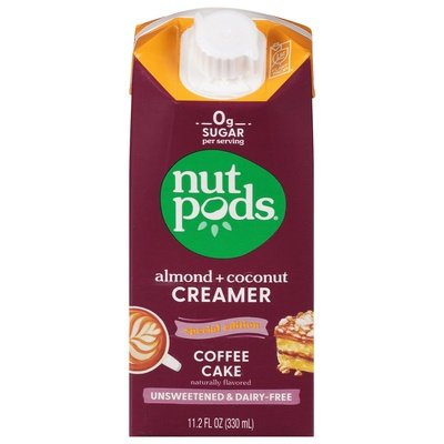 Nutpods Almond Coconut Coffee Cake 12/11.2 Oz [UNFI #09486]