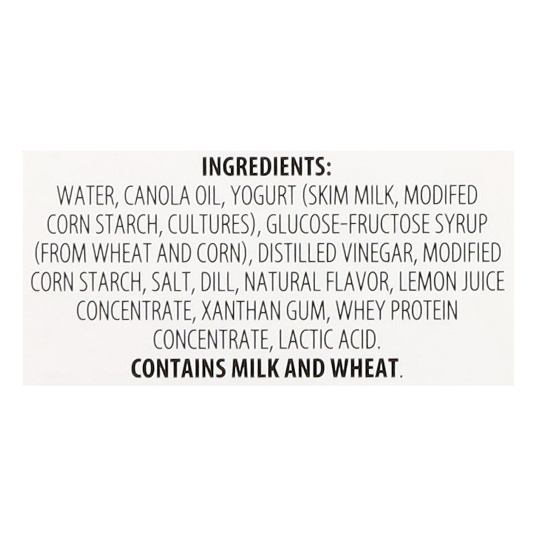 Kuhne Savory Dill Yogurt 8/8.45 Oz [UNFI #37374]