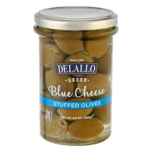 Delallo Blue Cheese Stuffed Olives 6/9.9 OZ [UNFI #86544]