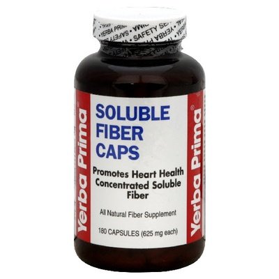 Yerba Prima Soluble Fiber 180 Cap [UNFI #40731] T