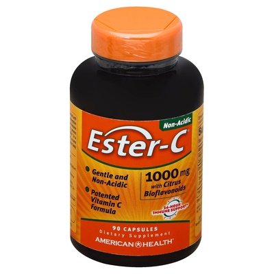 American Health 1000Mg W/Citrus Bioflavonoids 90 Cap [UNFI #45309] T