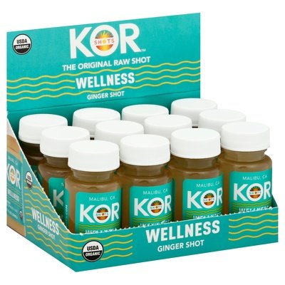 Kor Wellness Ginger Shot 12/1.7 Oz [UNFI #26940]
