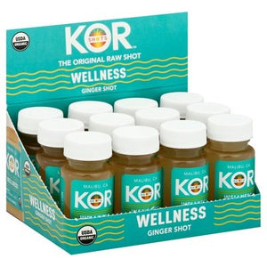 Kor Wellness Ginger Shot 12/1.7 Oz [UNFI #26940]