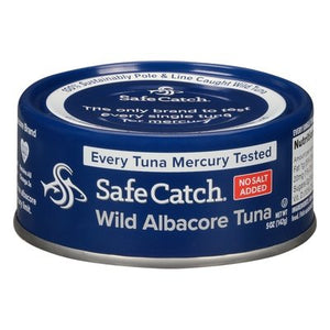 Safe Catch Wild Albacore Tuna Nsa 12/5 Oz [UNFI #70648]