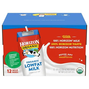 Horizon Low Fat Plain Club Pack 1/12/8 Oz [UNFI #55654]