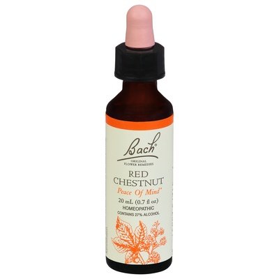 Bach Flower Essences Red Chestnut 20 Ml [UNFI #86680] T
