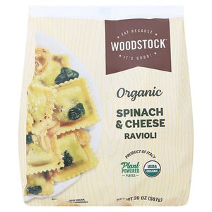 Woodstock Spinach & Cheese Ravioli 12/20 Oz [UNFI #04823]
