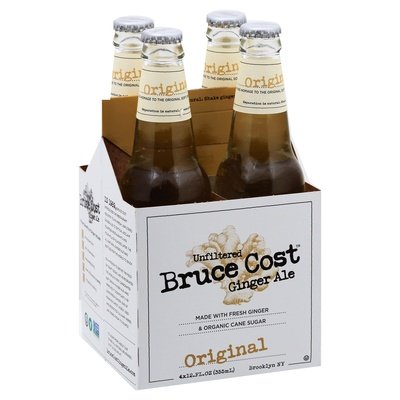 Bruce Cost Ginger Ale Original 6/4/12 Oz [UNFI #62702] T
