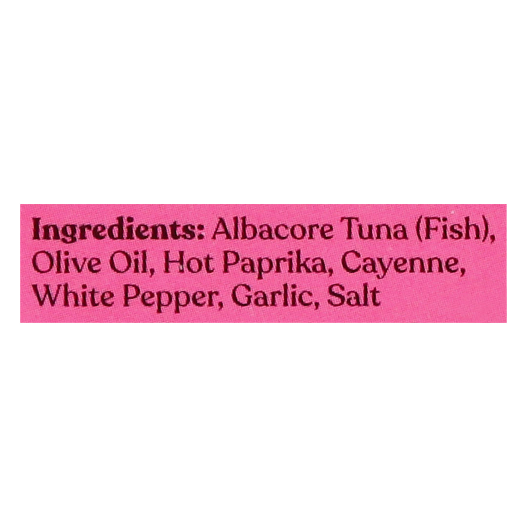 Fishwife Tuna Albacore Spicy Olive Oil 12/3.2 Oz [UNFI #52974]