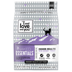 I And Love And You Indoor Health Chick & Turkey 4/3.4 LB [UNFI #24966] T