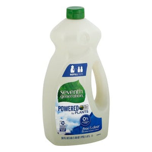Seventh Generation Dish Liquid Free And Clear 3/50 Oz [UNFI #89680] T
