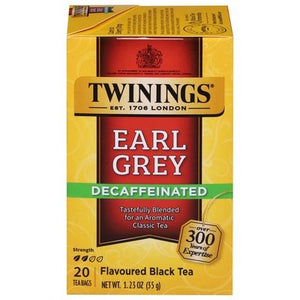 Twinings Earl Grey Decaf 6/20 Bag [UNFI #27009]
