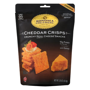 Sonoma Creamery Cracker Cheddar Crisp 6/2.25 OZ [UNFI #37714]