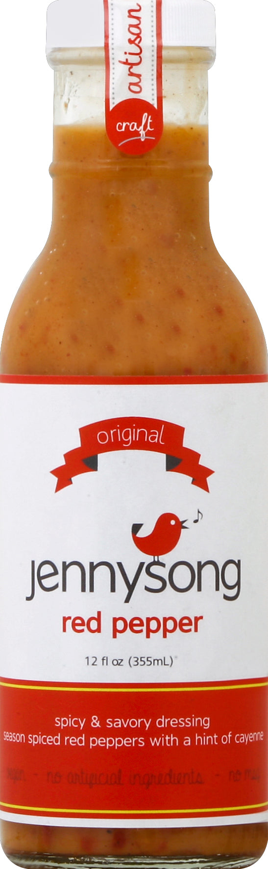 Jennysong Red Pepper Dressing 6/12 Oz [UNFI #31191]