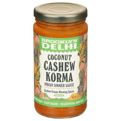 Brooklyn Delhi Cashew Coconut Korma 6/12 Oz [UNFI #54742]