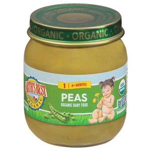 Earths Best Peas,Stage 1 10/4 Oz [UNFI #56763]