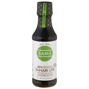 San-J Soy Sce Lite 50% Less Sodium Gf 6/10 Oz [UNFI #39381]