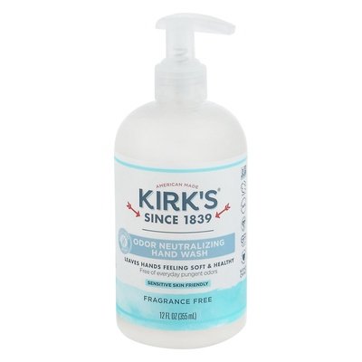 Kirks Hand Soap Fragrance Free 12 Oz [UNFI #14710] T