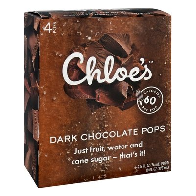 Chloes Dark Chocolate 6/4/2.5 Oz [UNFI #23286]