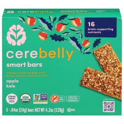 Cerebelly Apple Kale 6/4.2 Oz [UNFI #43345]