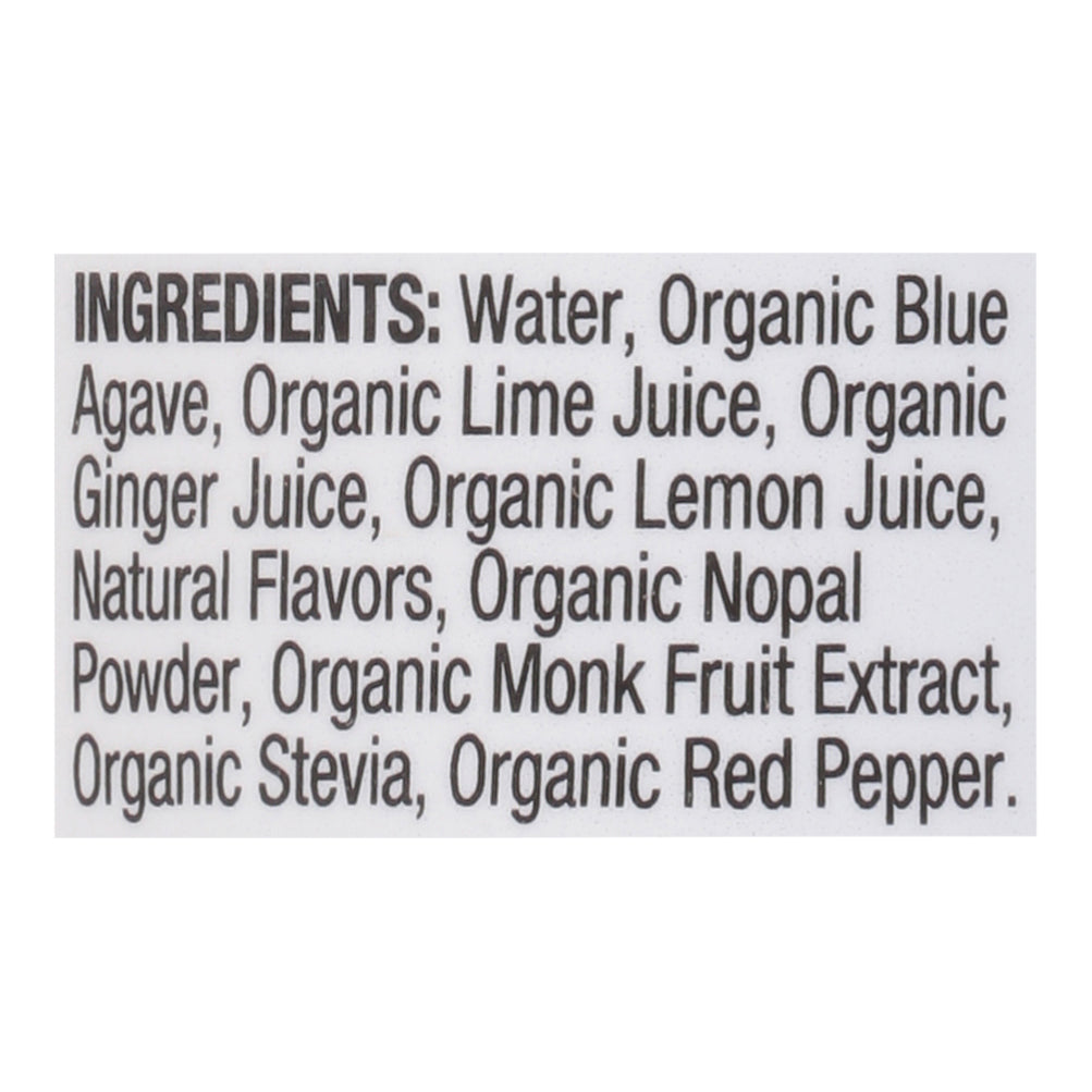 Caliwater Ginger Lime Cactus Water 12/12 Oz [UNFI #04206]