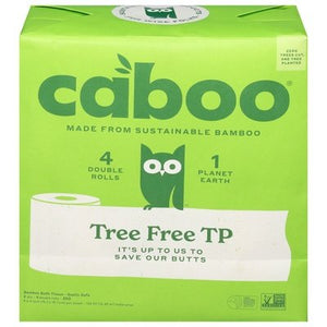 Caboo Bath Tissue 2 Ply 300 Sheets 10/4 Pk [UNFI #78590] T