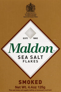 Maldon Crystal Salt Co Flakes Smoked Sea Salt 6/4.4 OZ [UNFI #30413]