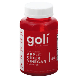 Goli Nutrition Apple Cider Vinegar Og2 60 CT [UNFI #40485] T