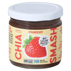 Chia Smash Strawberry Jam 6/8 Oz [UNFI #40616]