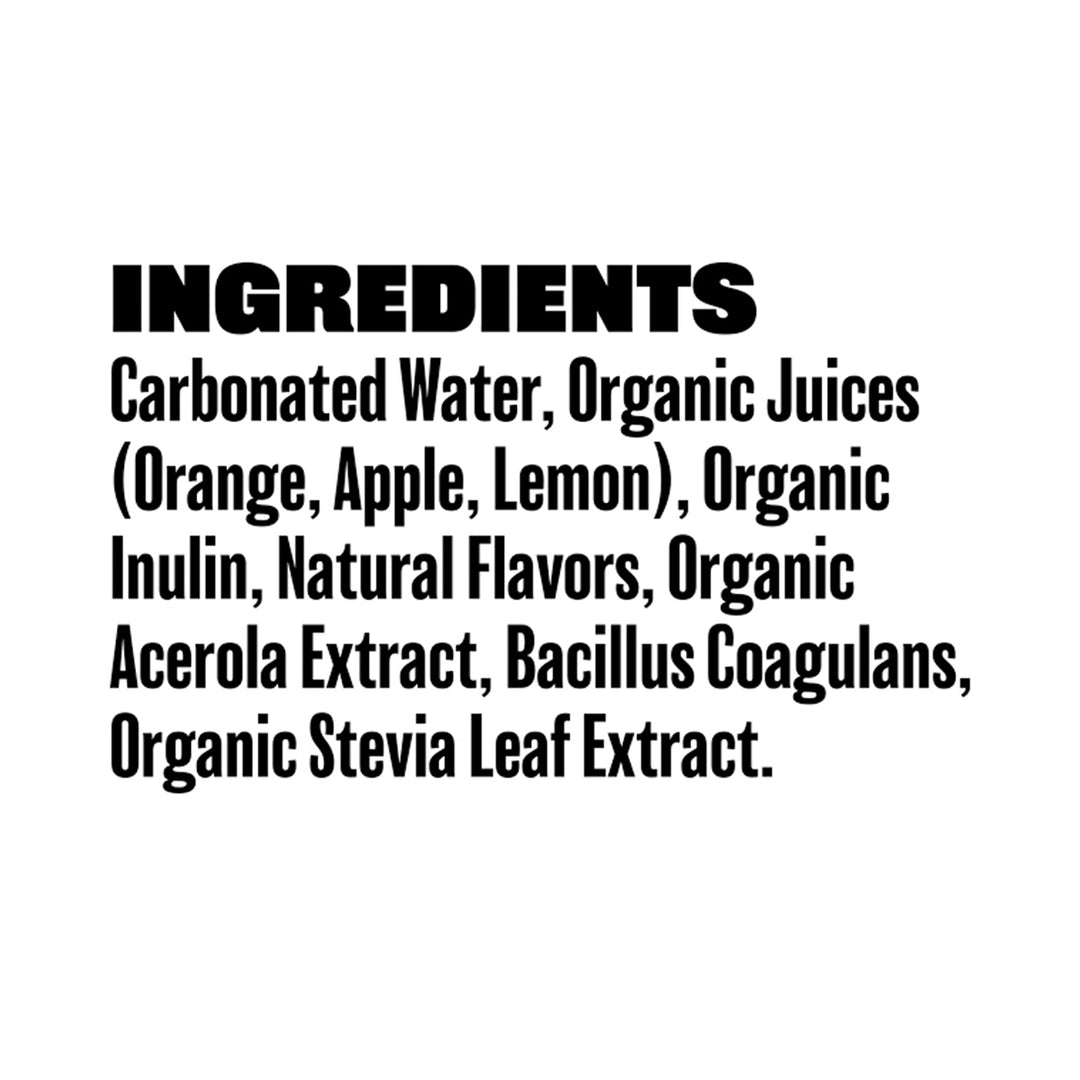 Evolution Fresh Orange Squeeze Fruit Soda 6/12 Oz [UNFI #34958] T