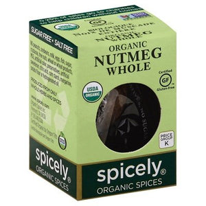 Spicely Organics Nutmeg Whole 6/.1 Oz [UNFI #14496]