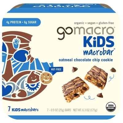 Gomacro Oatmeal Chocolate Chip 7/6.3 Oz [UNFI #31843]