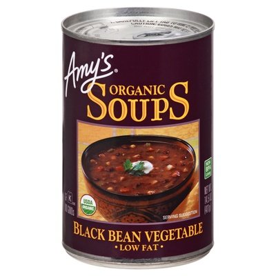 Amys Black Bean Vegetable 12/14.5 Oz [UNFI #77148]