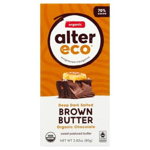Alter Eco Dark Brown Butter 12/2.82 Oz [UNFI #20457]