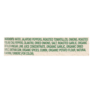 Late July Snacks Salsa Verde,Roasted Tomatillos 12/15.5 Oz [UNFI #59138]
