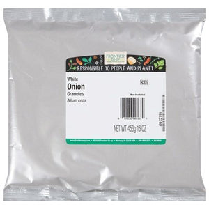 Frontier Nat Prod Co-op Onion Granulated 1 Lb [UNFI #34134]