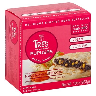 Tres Latin Foods Black Bean & Sweet Corn 8/4/2.5 Oz [UNFI #74787]