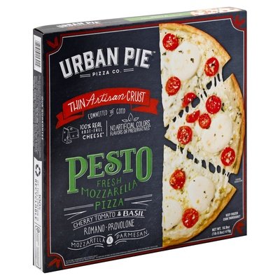 Urban Pie Pesto Fresh Mozzarella Pizza 12/16.9 Oz [UNFI #78921]