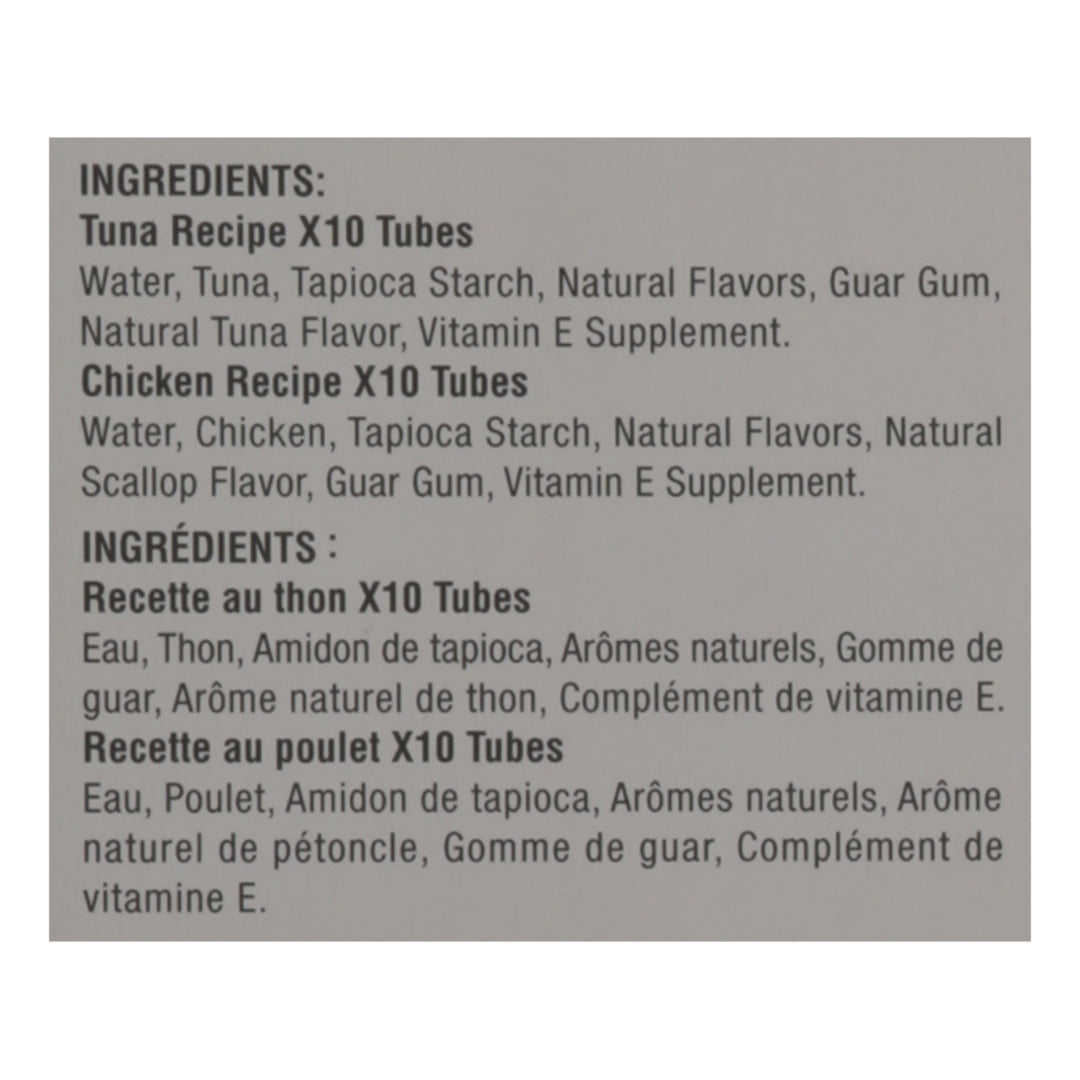 Inaba Churu Cat Treats Tuna And Chicken Variety Box 20 Count 8/20/.5 Oz [UNFI #64505] T