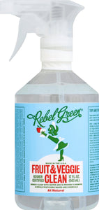 Rebel Green Spray Fruit & Veggie Clean 12/17 OZ [UNFI #79920] T