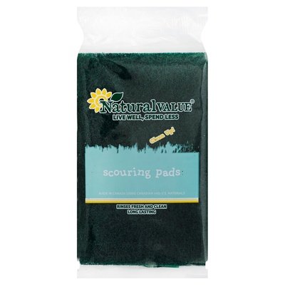 Natural Value Scouring Pads 24/2 Ct [UNFI #60078] T