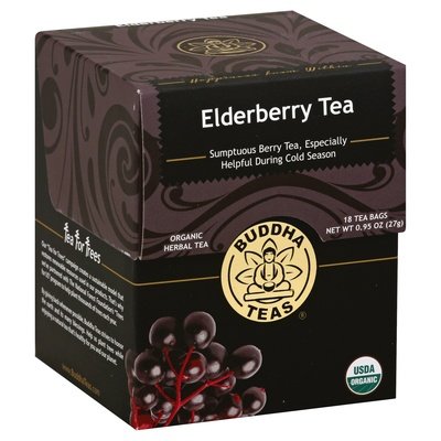 Buddha Teas Elderberry Tea 6/18 Bag [UNFI #63135]